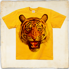 虎ティーシャツ