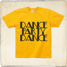 dance partyティーシャツ